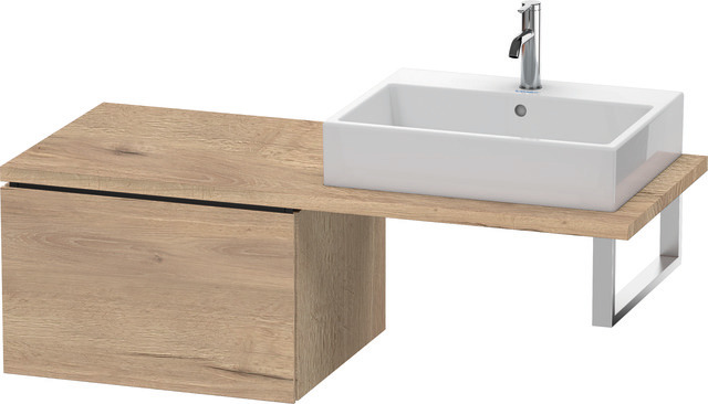 Duravit L-cube Unterbau für Konsole LC 5833, 1 Auszug, 620 x 547mm
