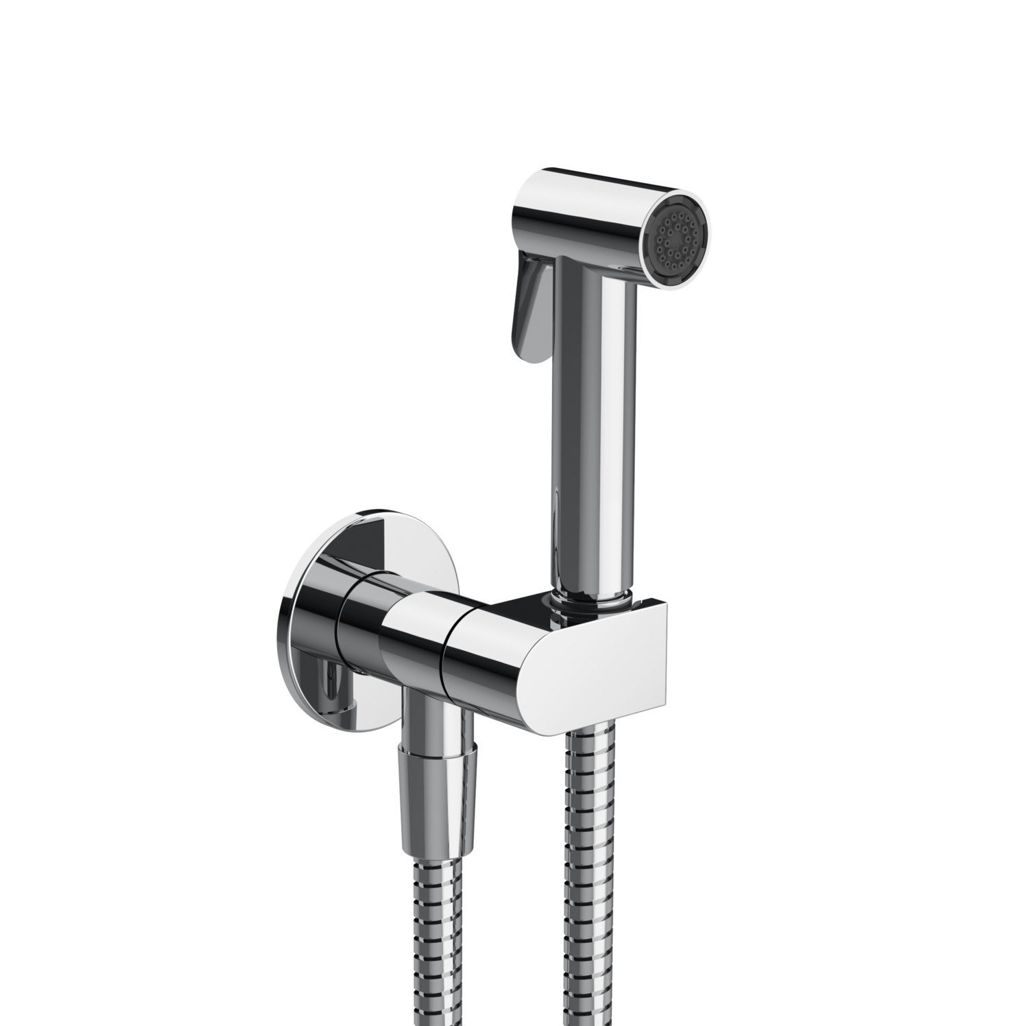 Tondo Hygiene-Shut-Off-Brause Kupfer PVD
