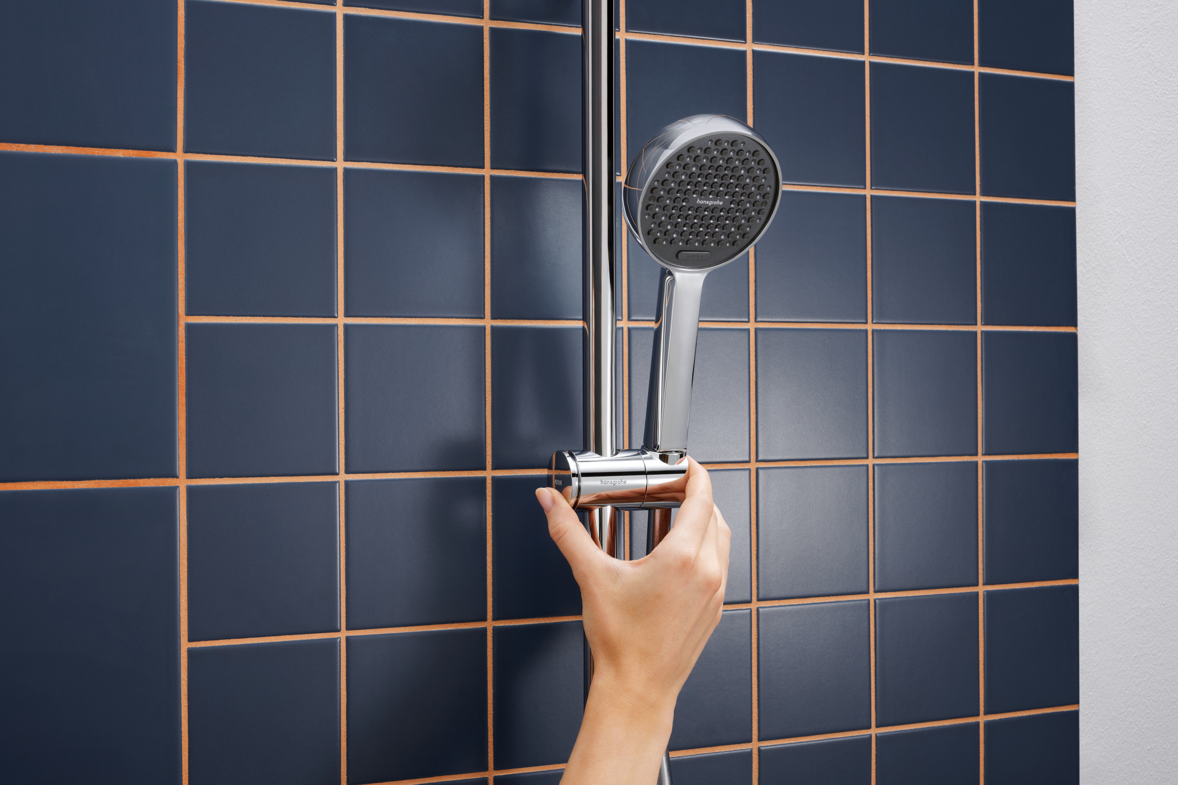 Activera Select S shower set 95 2 spray modes water-saving with shower rail 90 cm