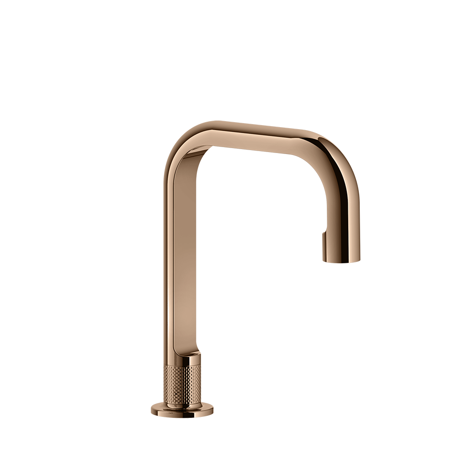 Gessi Inciso berührungsloser Waschtisch-Standauslauf Ausladung 164mm