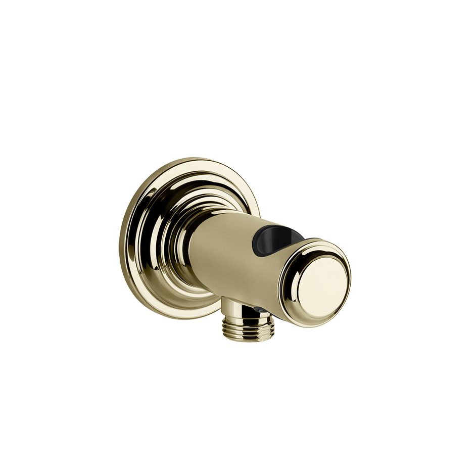 Gessi Venti20 Wandanschlussbogen mit Brausehalter