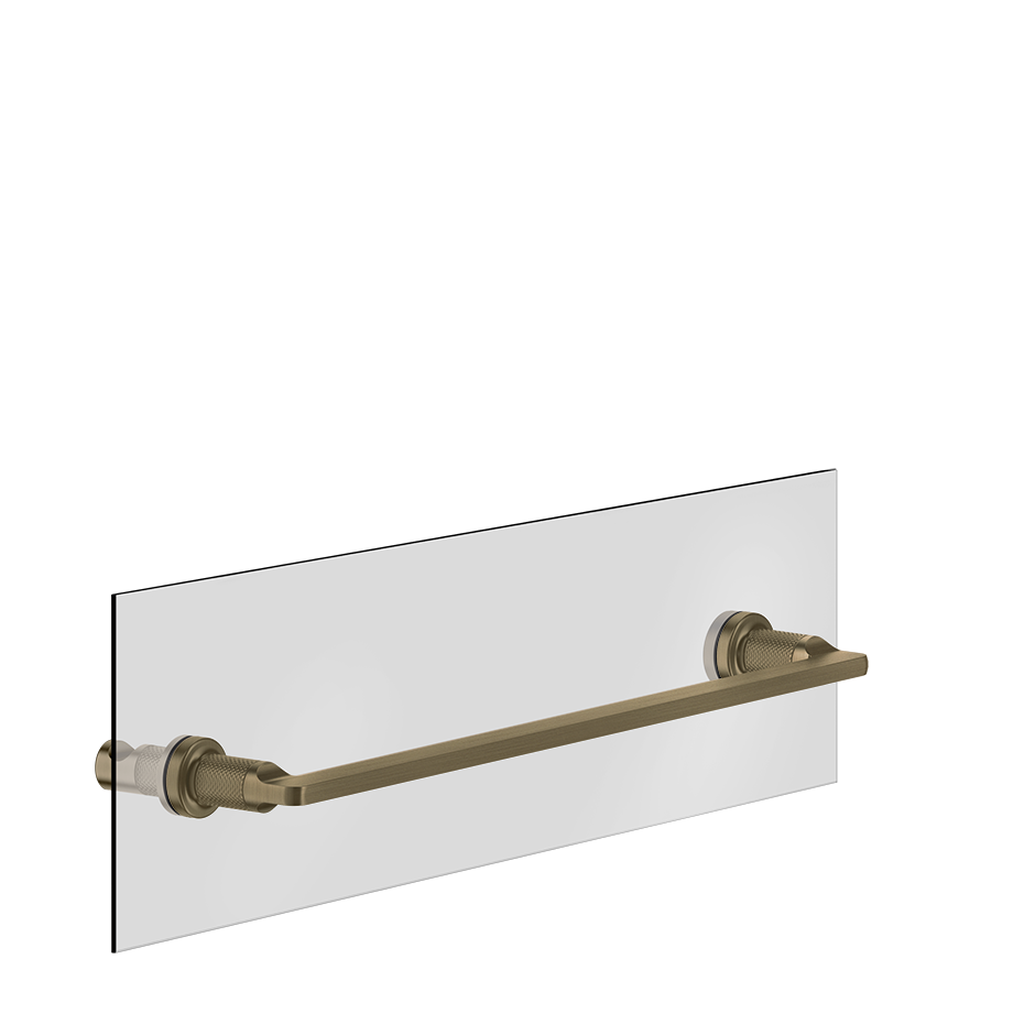 Gessi Inciso Handtuchhalter für Glaswand, 450mm