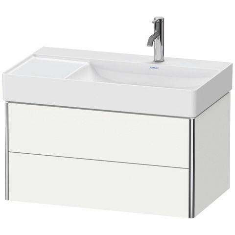 Duravit XSquare Waschtischunterbau wandhängend XS4169, zwei Schubkästen, 784 x 460mm