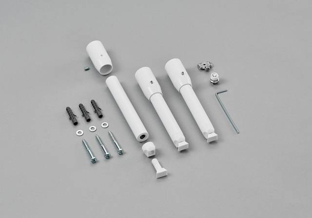 Zehnder Montageset für Zehnder Universal/Toga (Austausch) Weiß