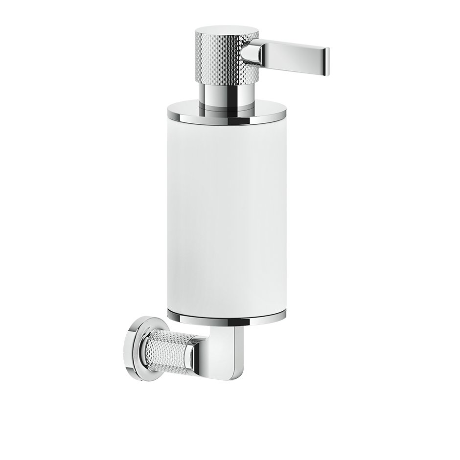 Gessi Inciso Seifenspender Wandmodell, Glas hell