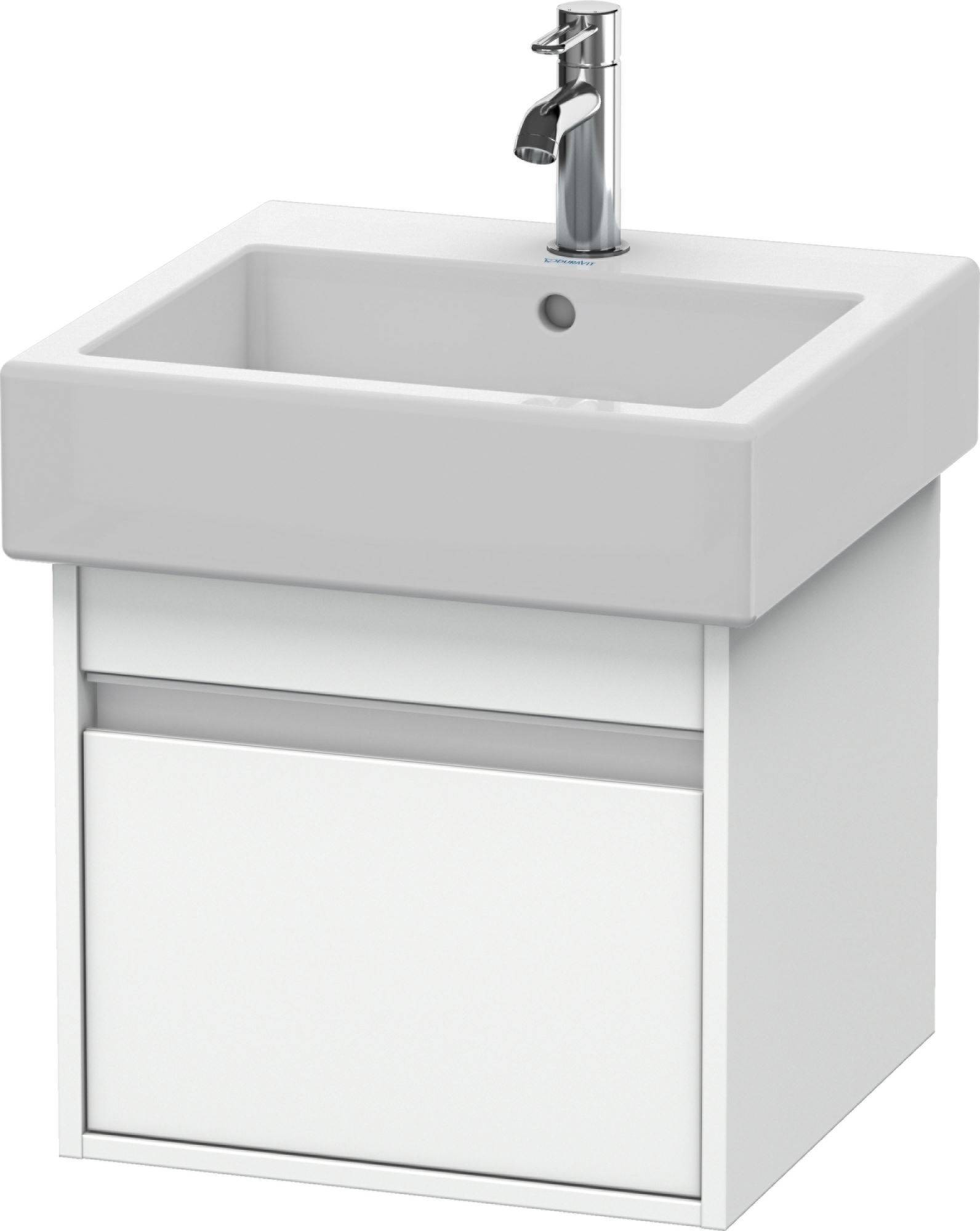 Duravit Ketho Waschtischunterbau wandhängend KT6685 für Vero Waschtisch