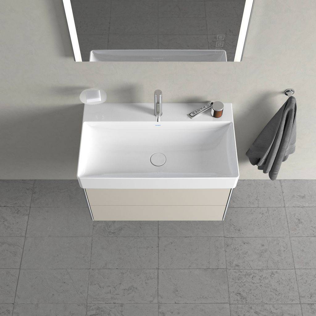 XSquare Waschtischunterbau wandhängend für DuraSquare Waschtisch