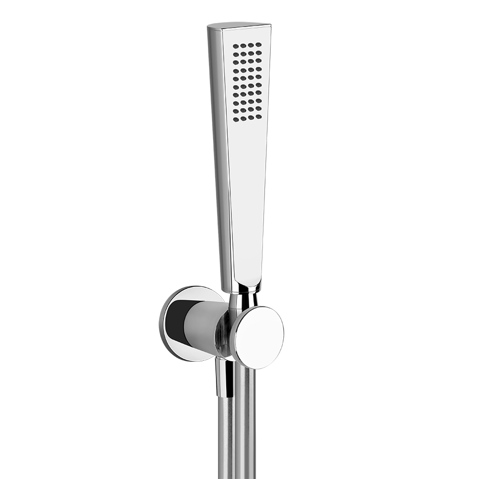 Gessi Cono Brause-Set mit Wandanschlussbogen