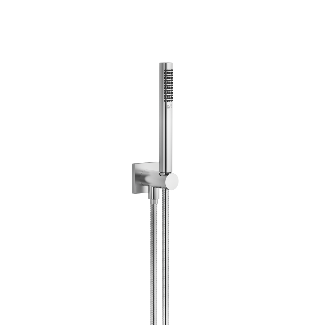 Schlauchbrausegarnitur mit integriertem Brausehalter