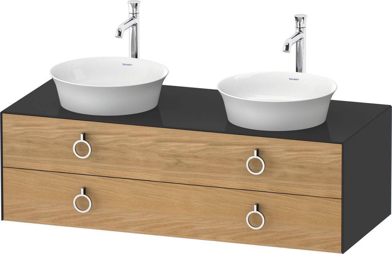 Duravit White Tulip Waschtischunterbau, für White Tulip 236243, 1300 x 550mm