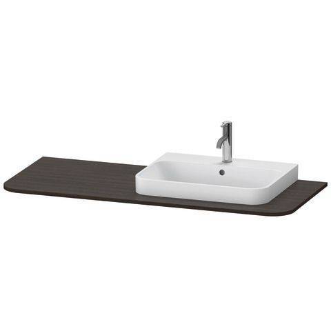 Duravit Happy D.2 Plus Konsolenplatte mit einem Ausschnitt, 1300 x 550mm