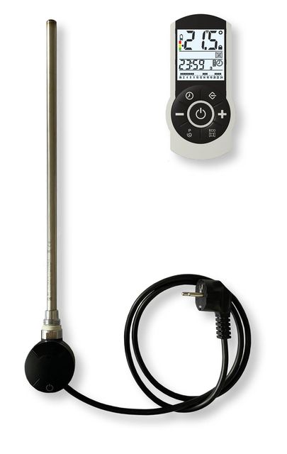 F series electric immersion heater with medium temperature controller and IR remote control