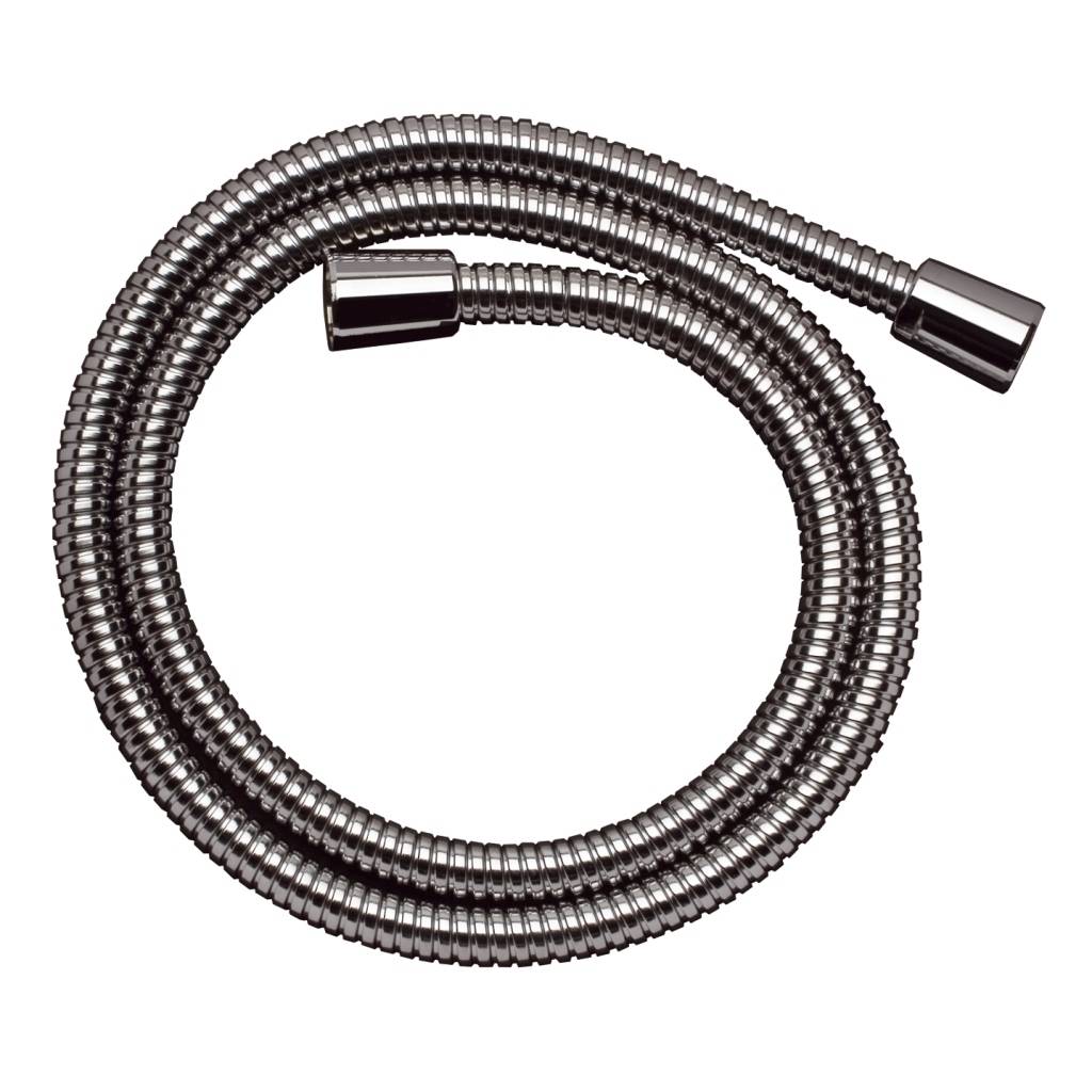 Metal shower hose 1.60 m, conical nut on both sides