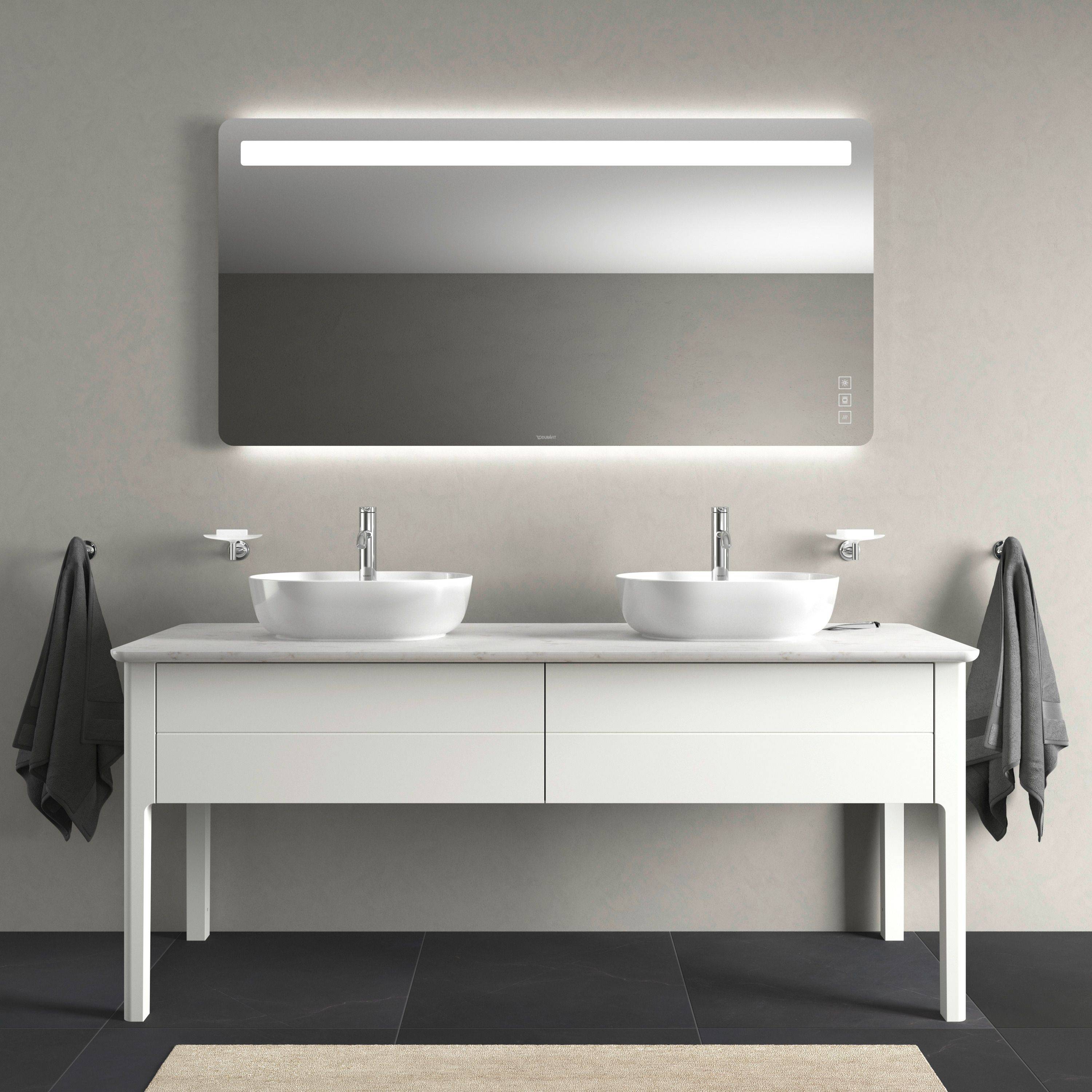 Luv Aufsatzbecken 500 x 400mm Innen weiß, Außen weiß