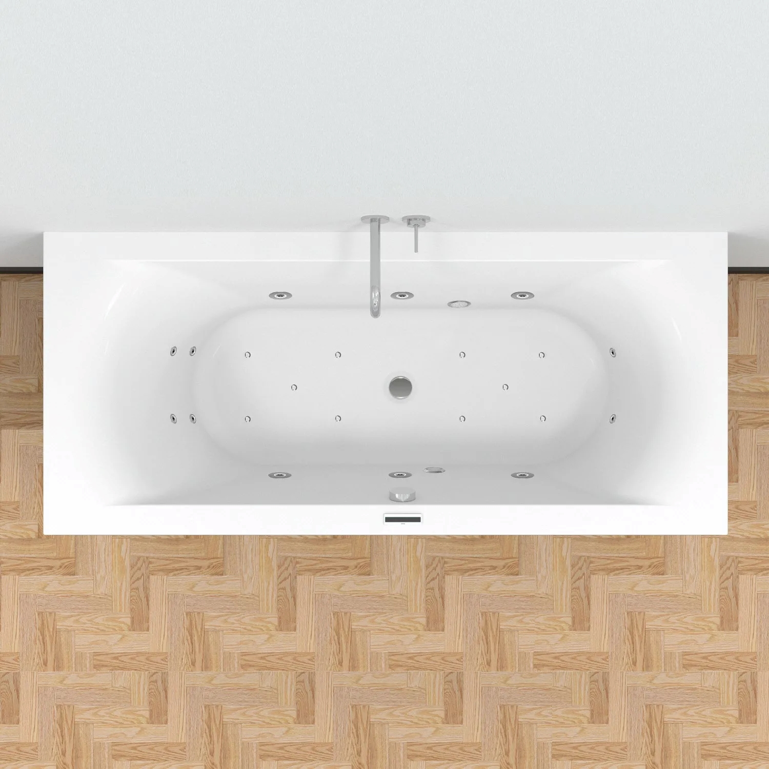 LIMA Easypool 3.1 Whirlwanne 190 x 90cm, Touchbedienung