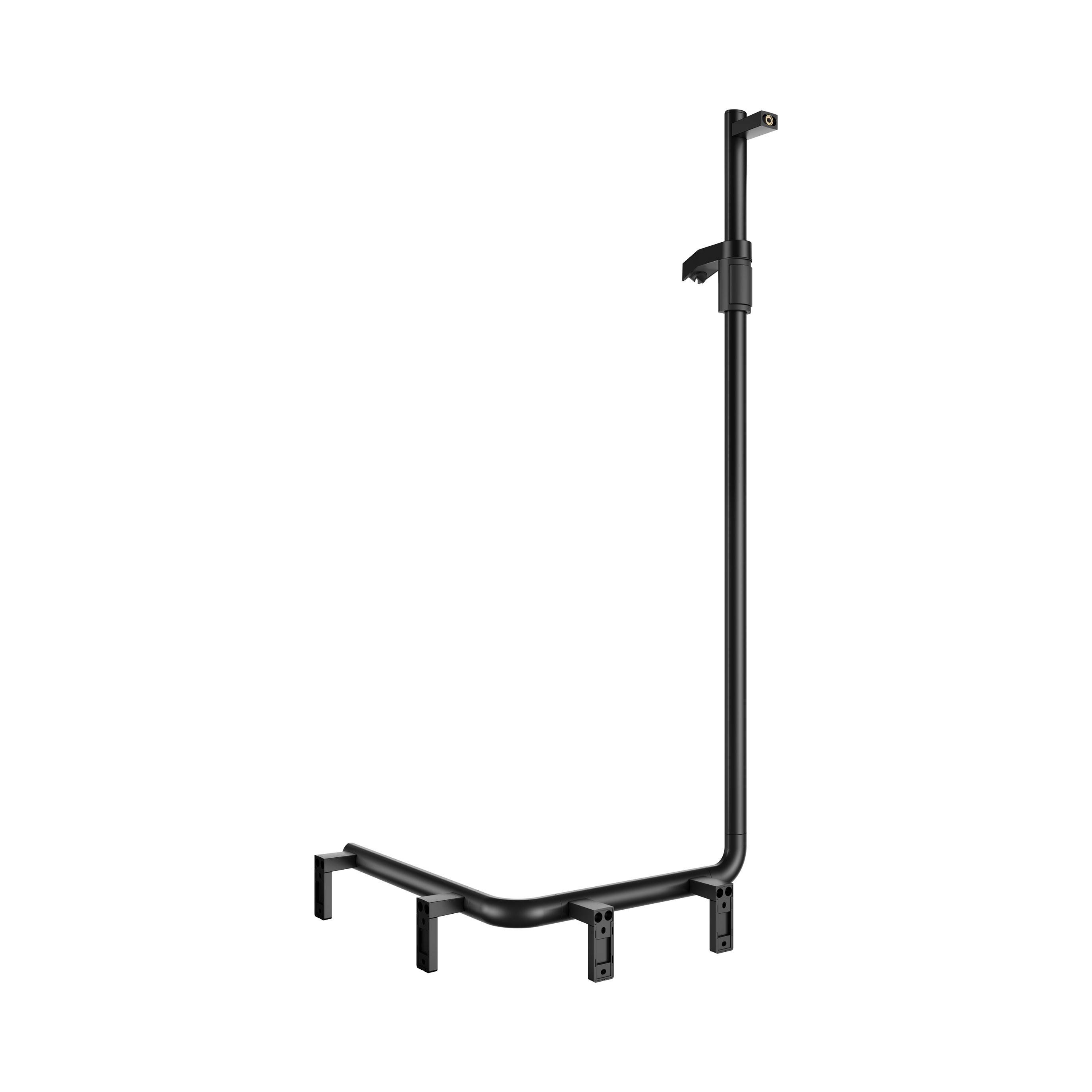 AXESS Duschhandlauf 550mm mit Brausestange, linke Ausführung