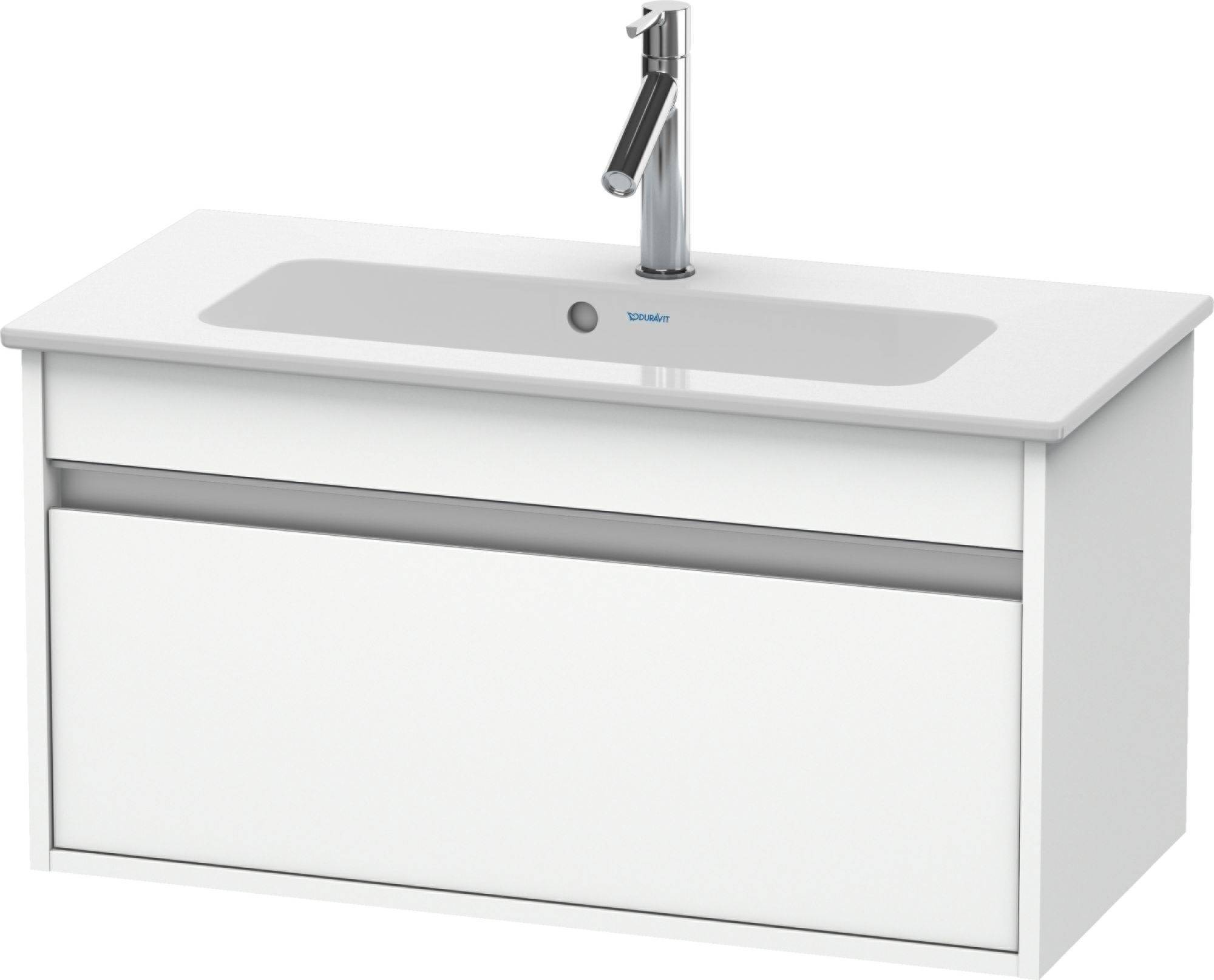 Ketho Waschtischunterbau wandhängend KT6423 für Me by Starck Waschtisch