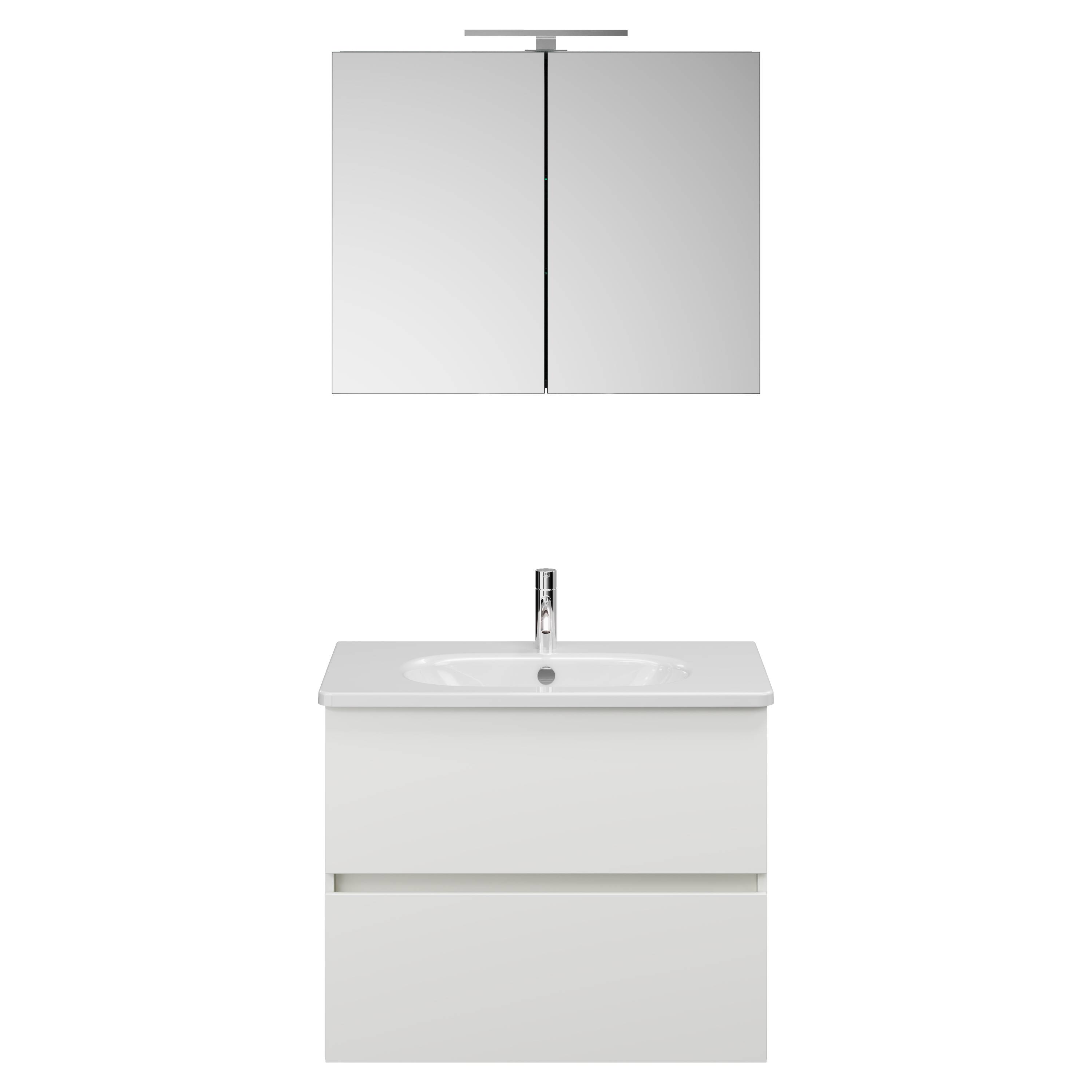 Rocio Badmöbel-Set mit Spiegelschrank 800mm