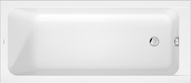 Duravit D-Code 2.0 Rechteck-Badewanne, 1600x700mm