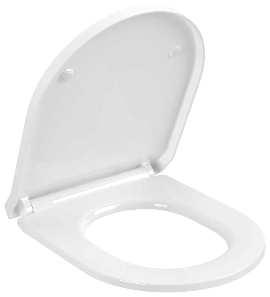 Villeroy & Boch Architectura WC-Sitz weiß mit Quick Release und SoftClose Funktion