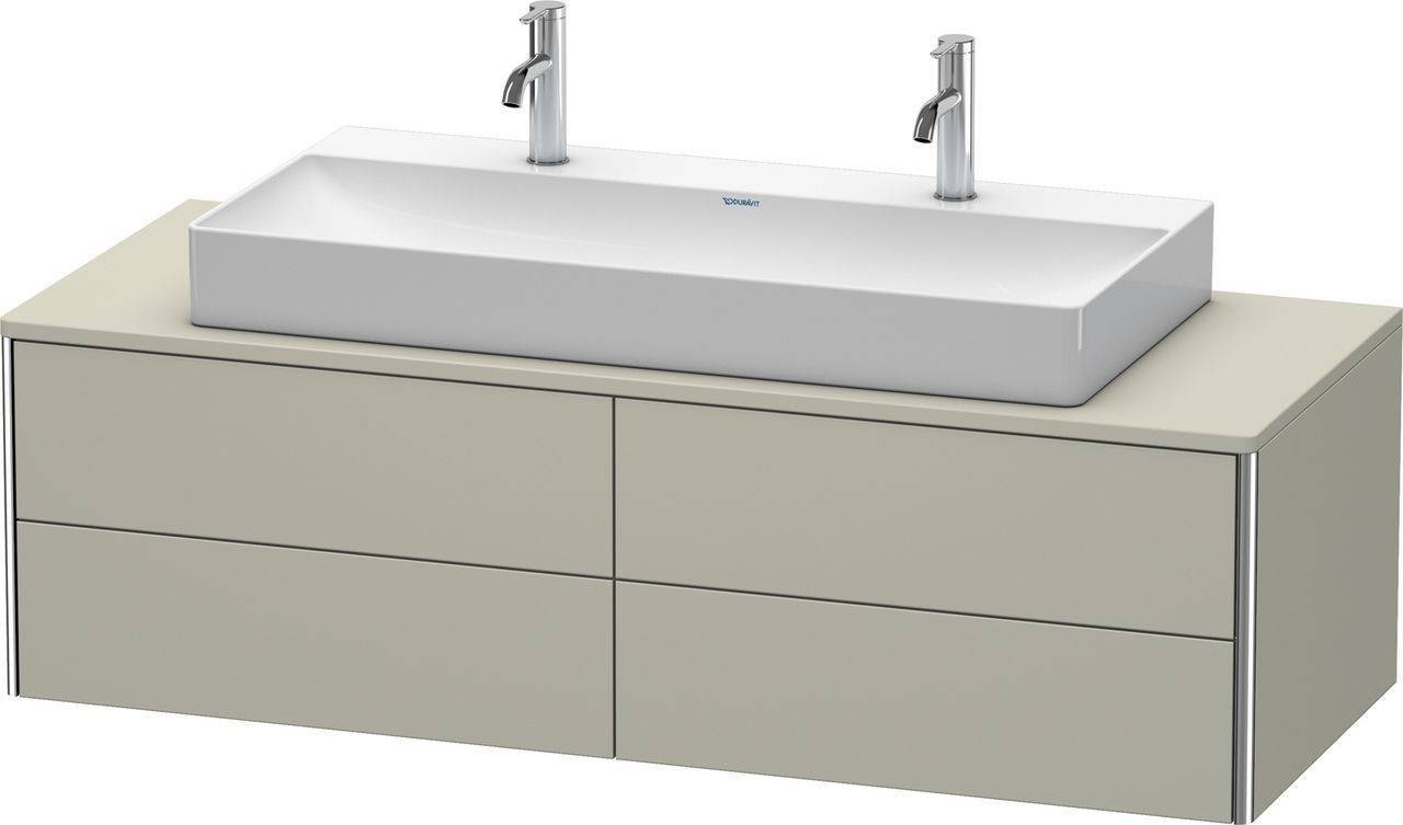Duravit XSquare Waschtischunterbau wandhängend XS4915, 4 Schubkästen, 1400 x 548mm