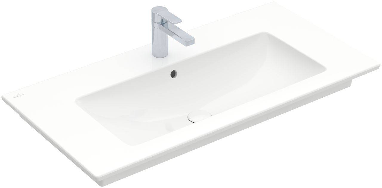 Venticello Schrankwaschtisch  1000x500mm Weiß Alpin CeramicPlus