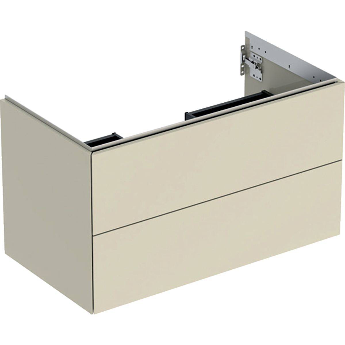 Geberit ONE Unterschrank für Waschtisch, 2 Auszüge, 90cm