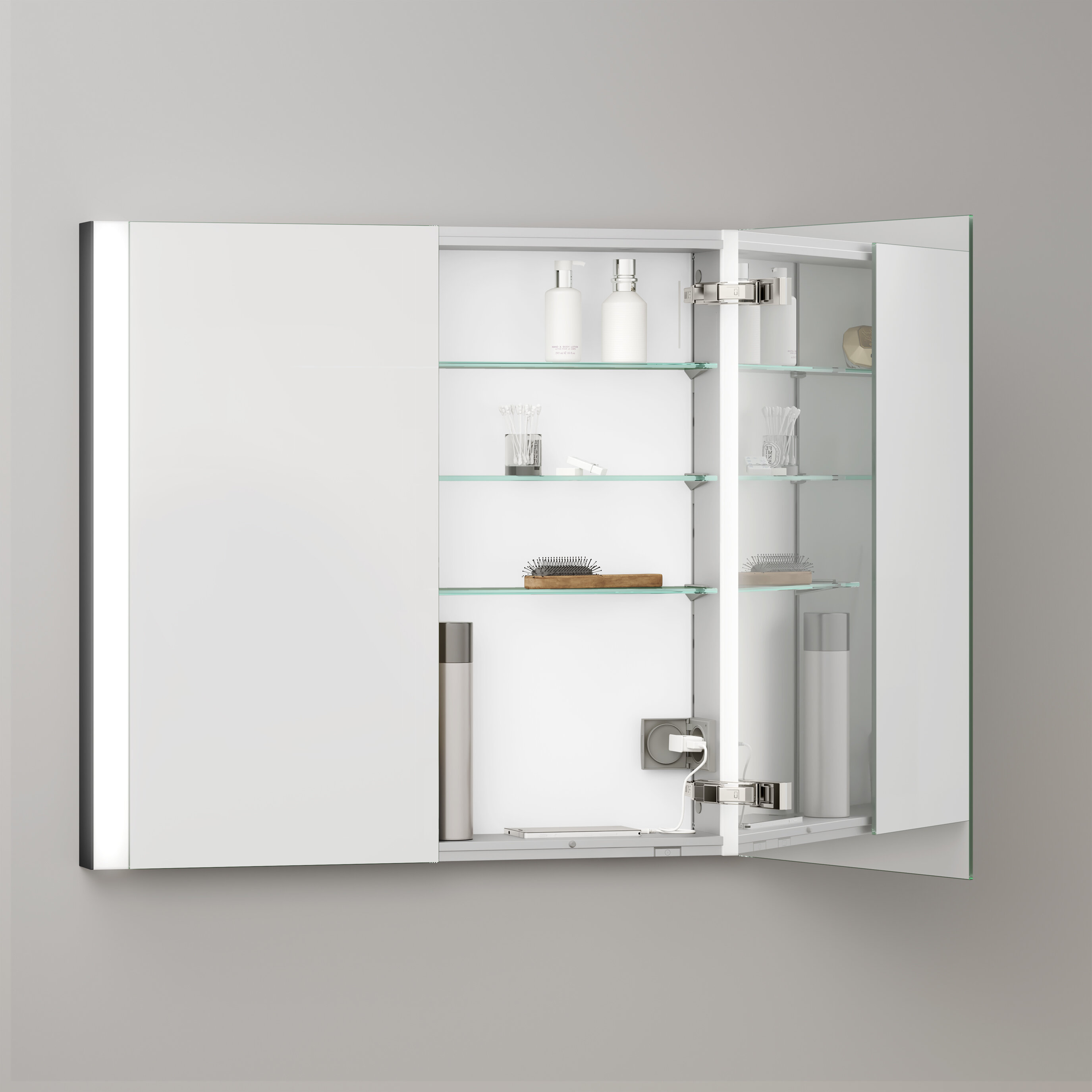 311201450074_04 Royal ALVEUM LED Einbau-Spiegelschrank 80cm