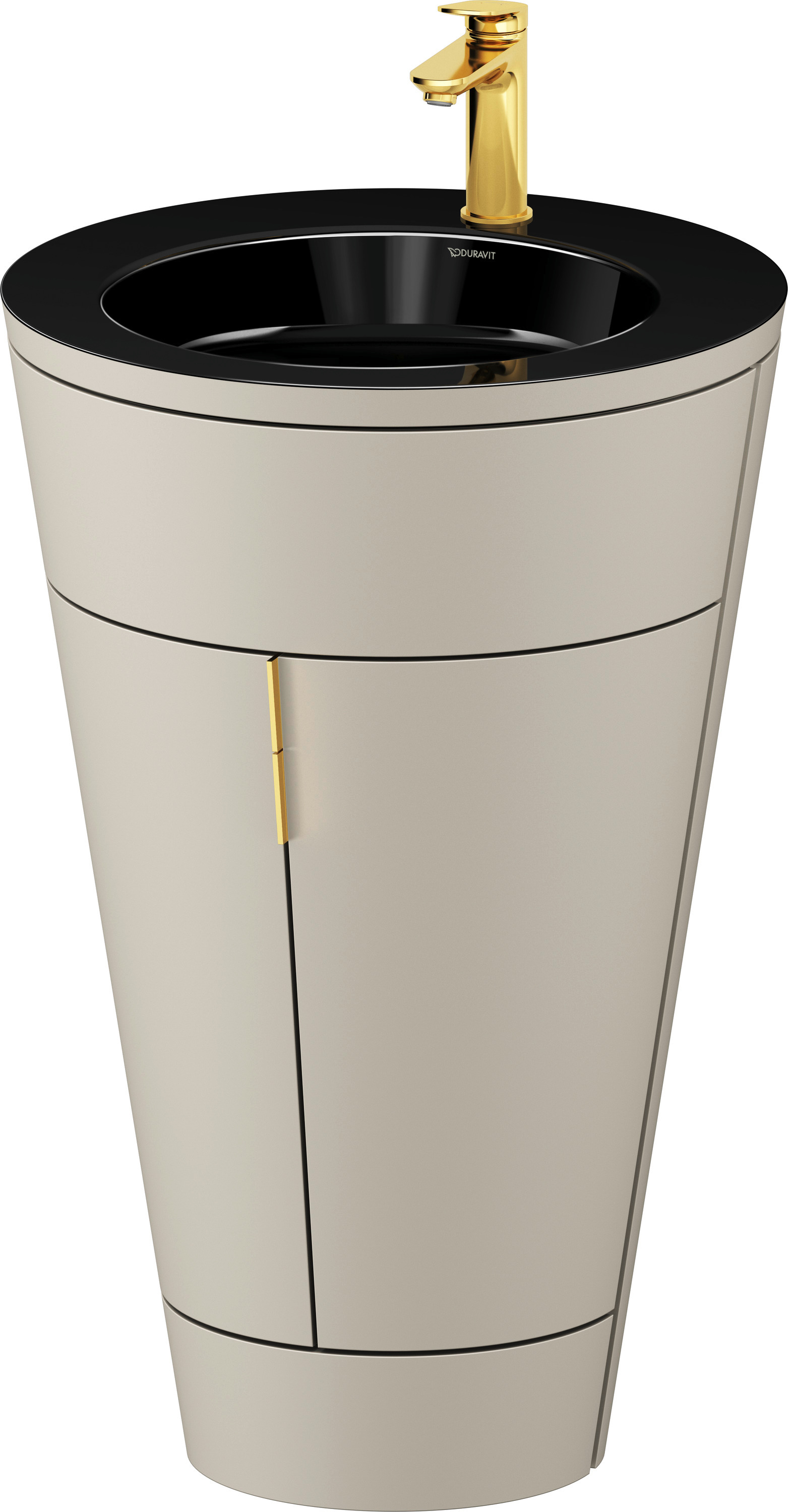 Duravit Starck 1 c-bonded Waschtischset bodenstehend