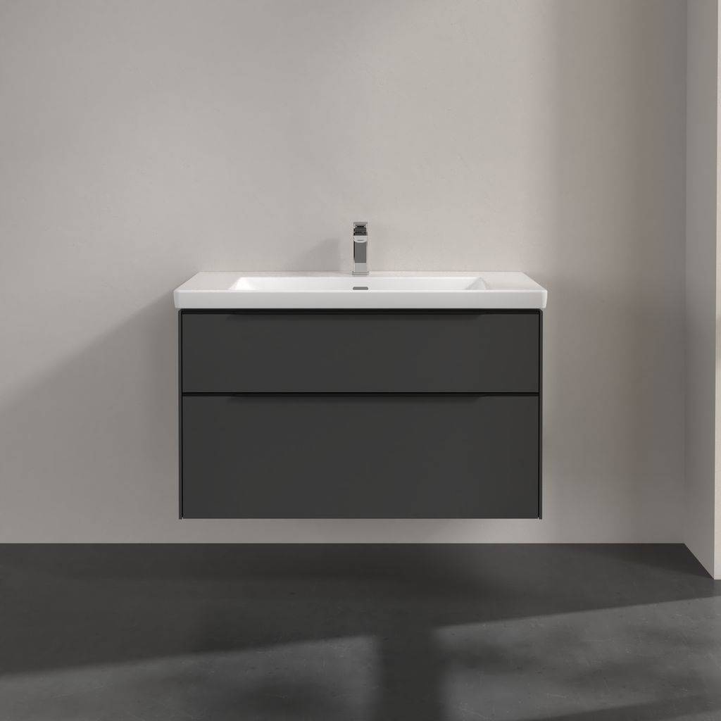 Villeroy & Boch Subway 3.0 Waschtischunterschrank 973 x 576 x 478mm, mit LED Beleuchtung
