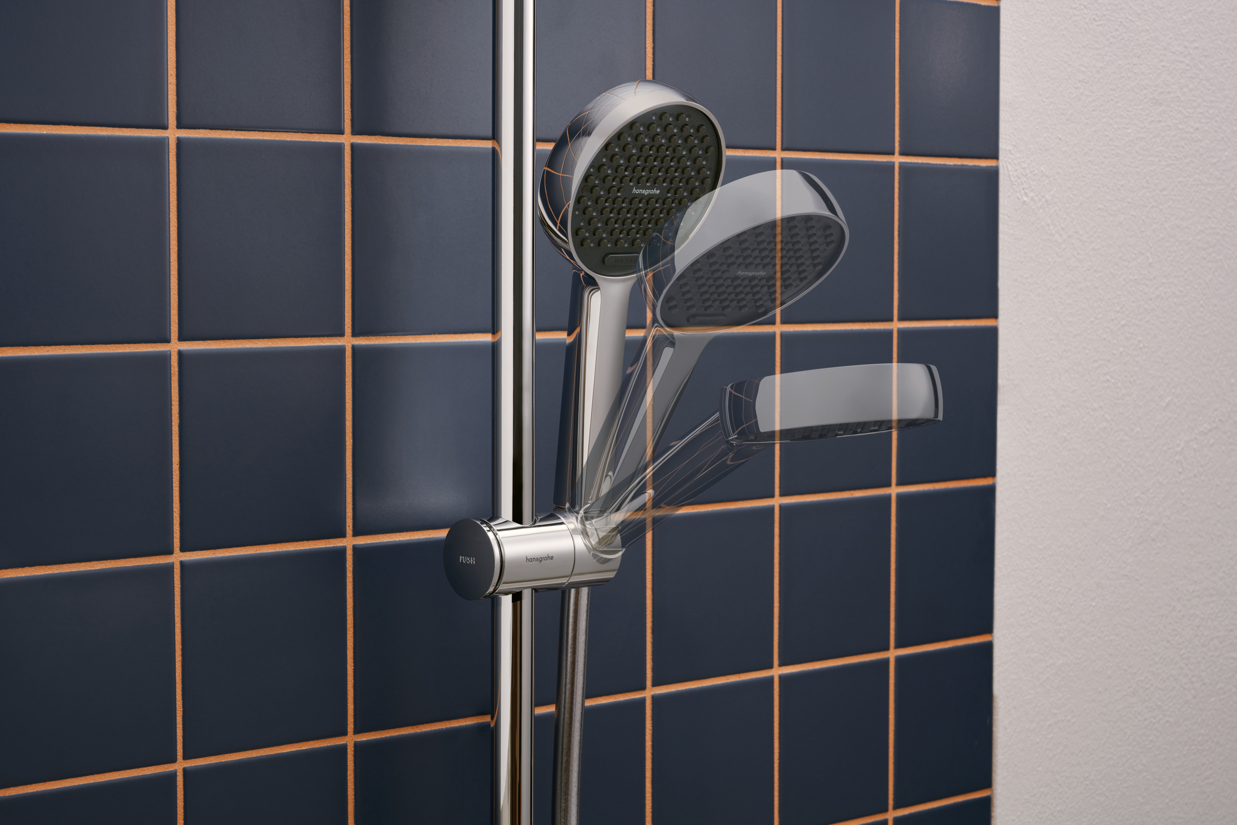 Activera Select S shower set 95 2 spray modes water-saving with shower rail 90 cm