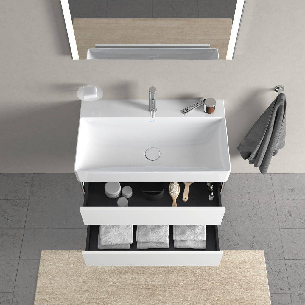 XSquare Waschtischunterbau wandhängend für DuraSquare Waschtisch