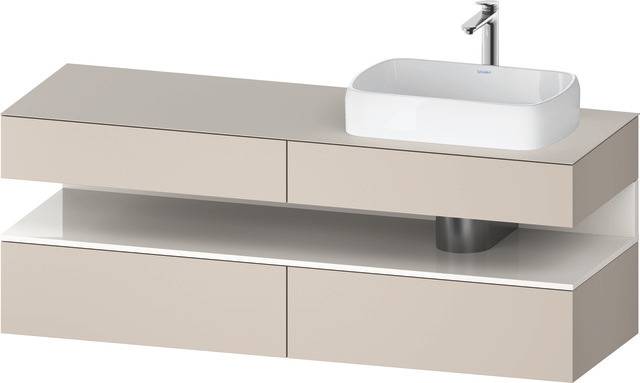 Duravit Collection One Konsolen- Waschtischunterbau 1600mm