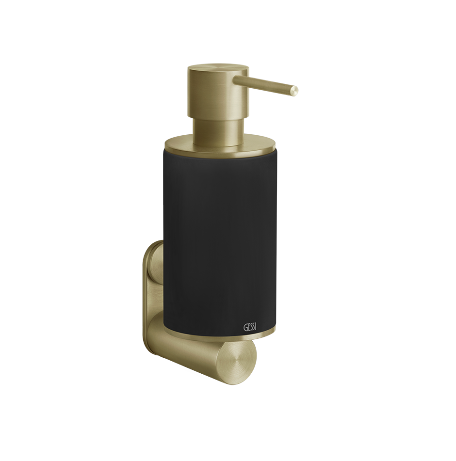 Gessi 316Accessoires Seifenspender Wandmodell, Glas dunkel
