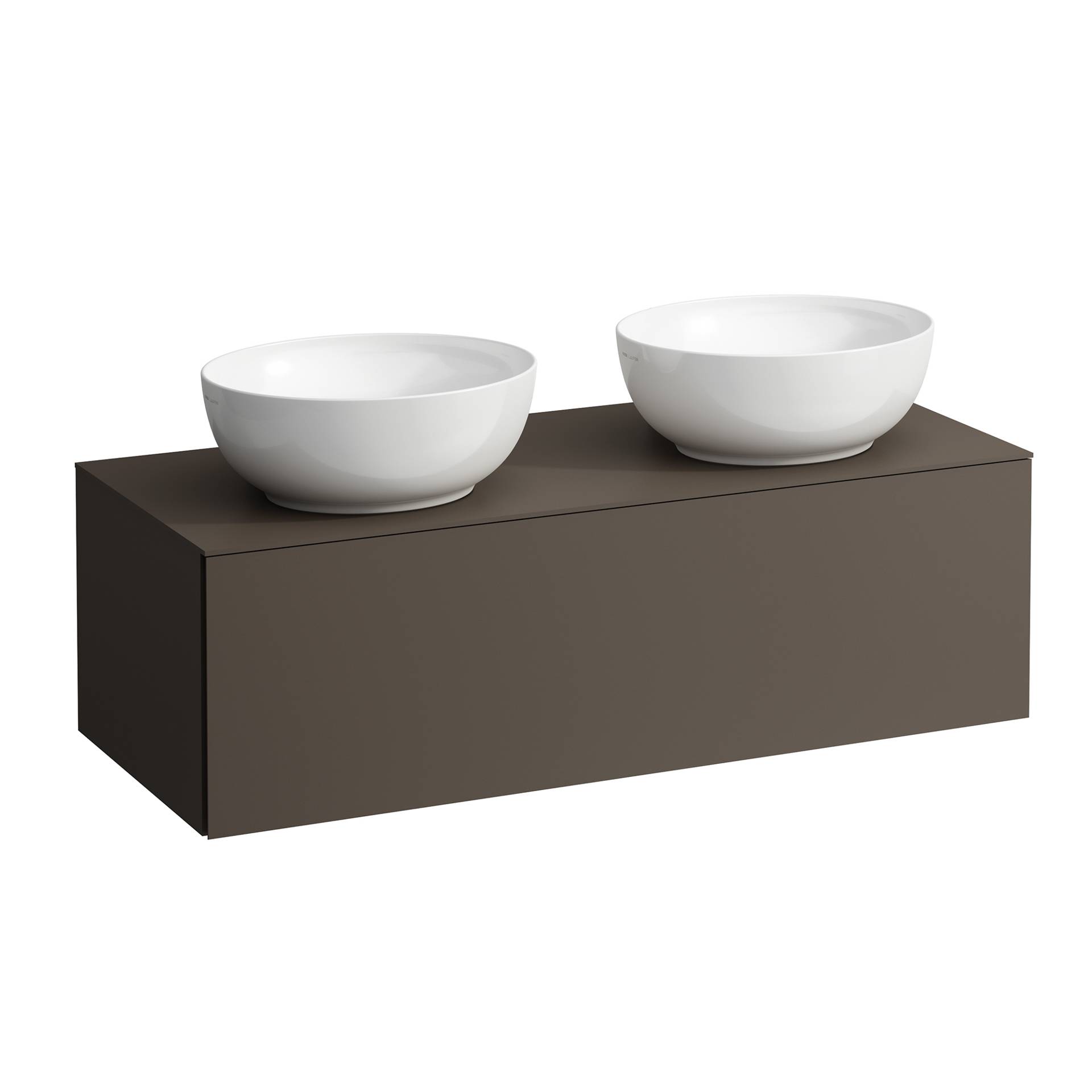 LAUFEN IlbagnoAlessi Waschtischunterschrank 120cm Dunkelbraun