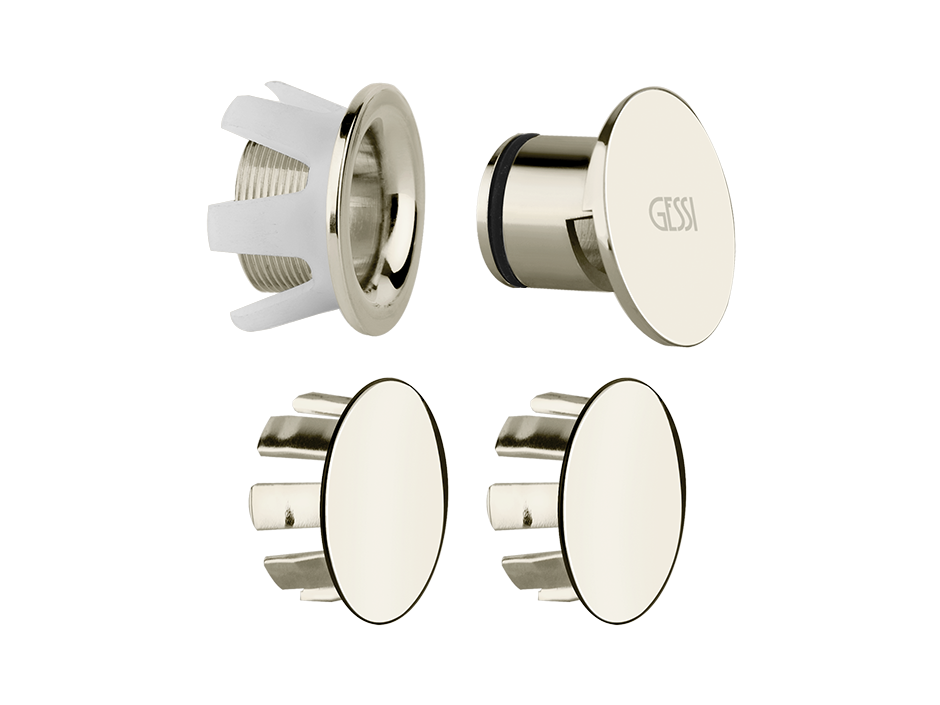Gessi Total Look Überlaufdeckel Nickel
