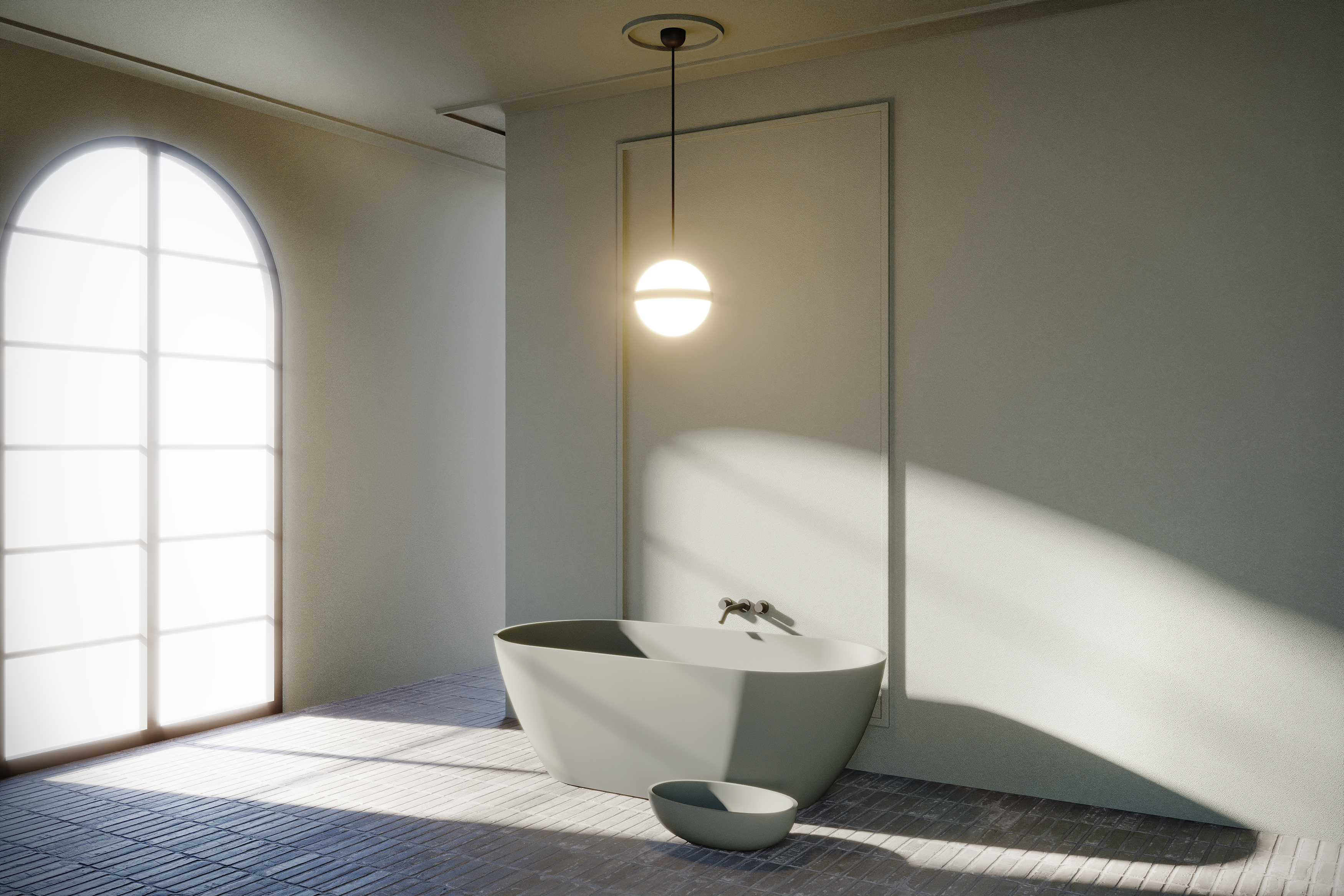 Bilbao 170 Solid Surface freistehende Badewanne 170 x 80 x 55,5cm