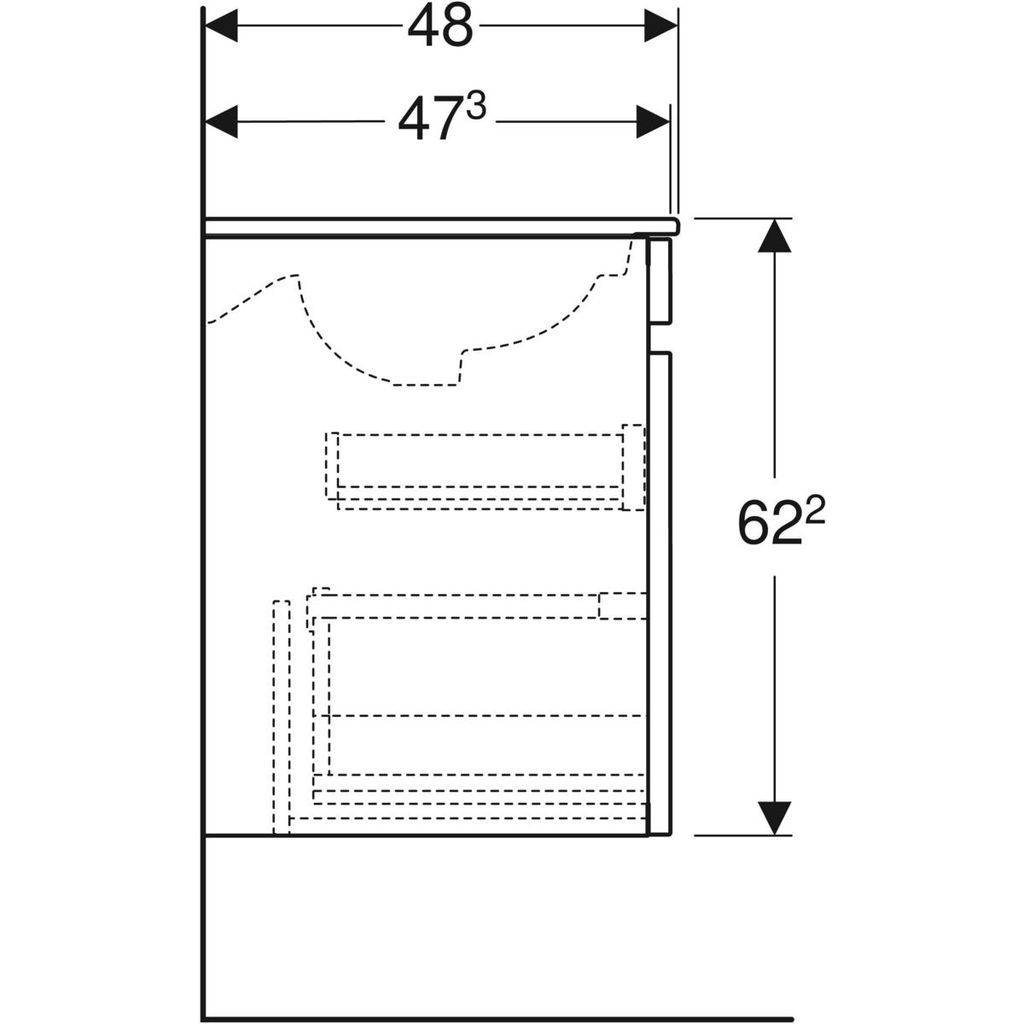 Renova Plan Bad-Möbelset 55cm