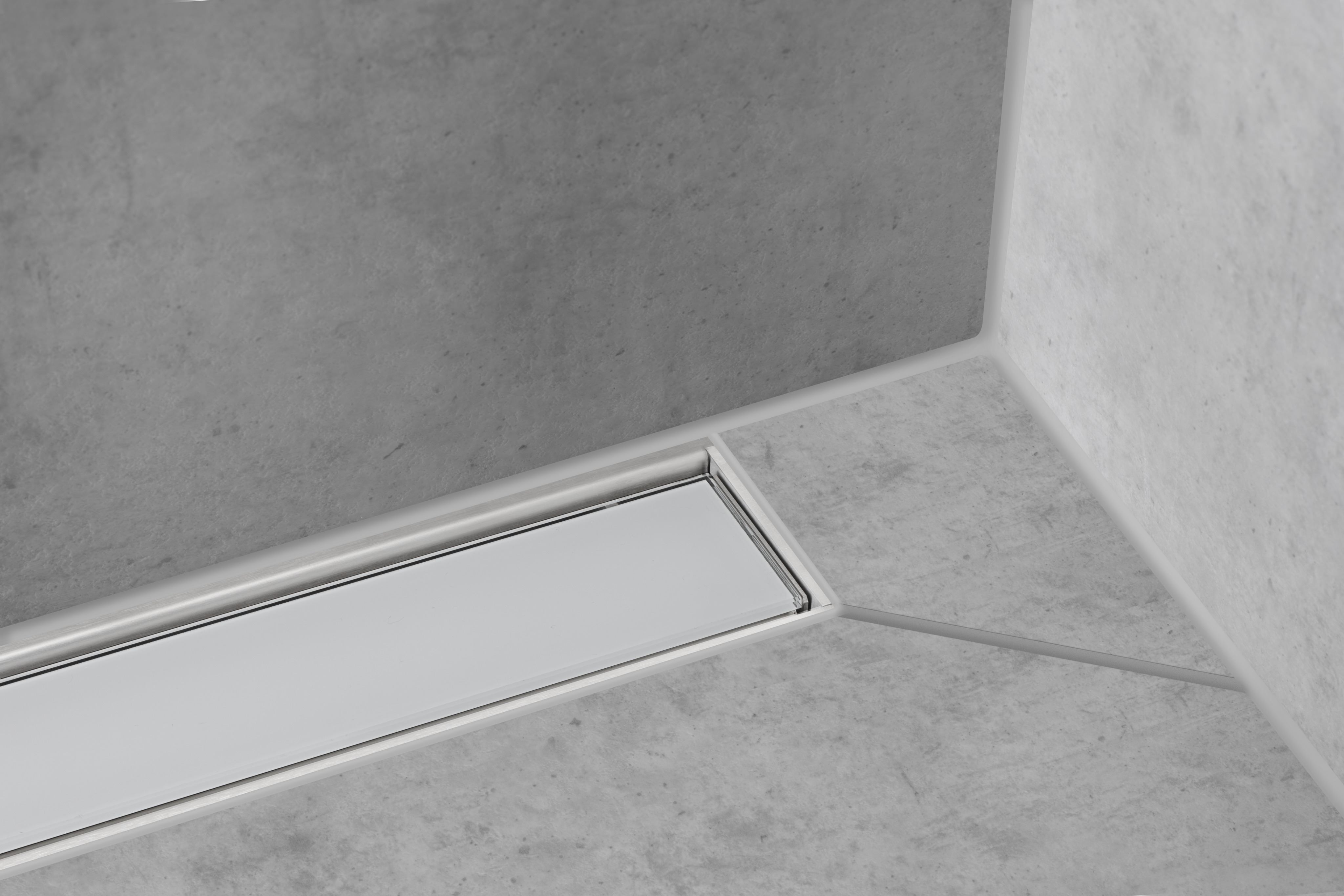 56038800_054 RainDrain Match Fertigset Duschrinne 80cm