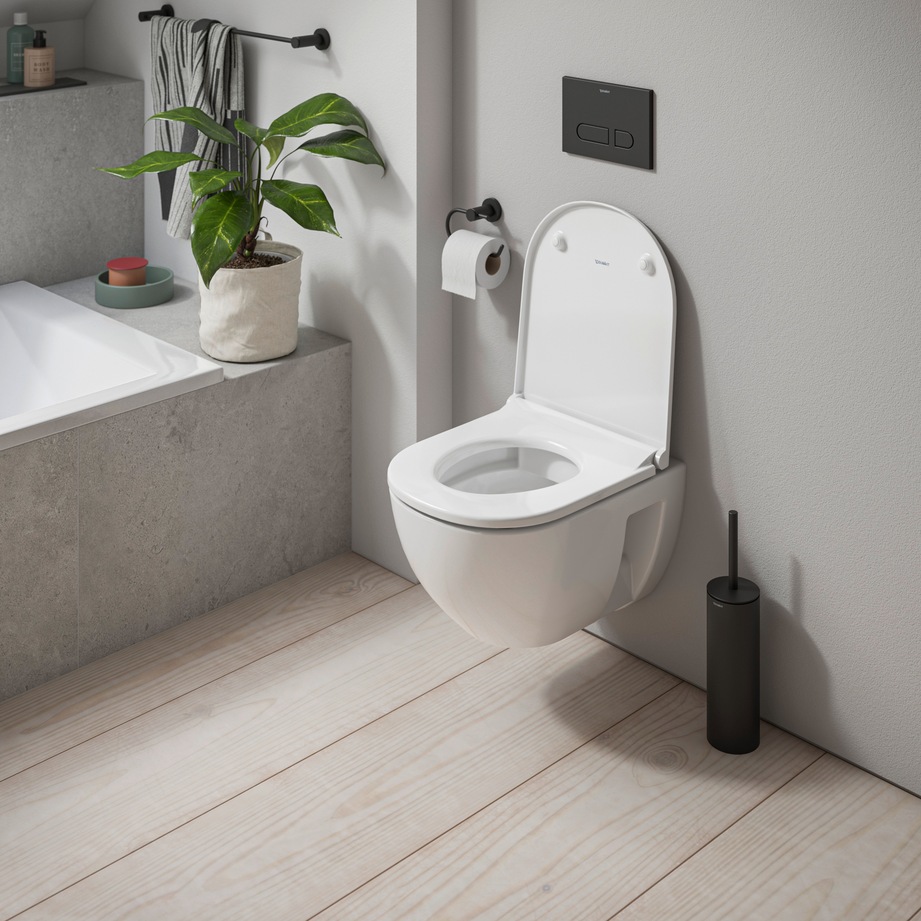 Duravit D-Code WC-Sitz ohne Absenkautomatik