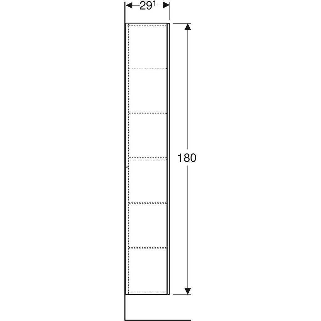 iCon tall cabinet 36cm