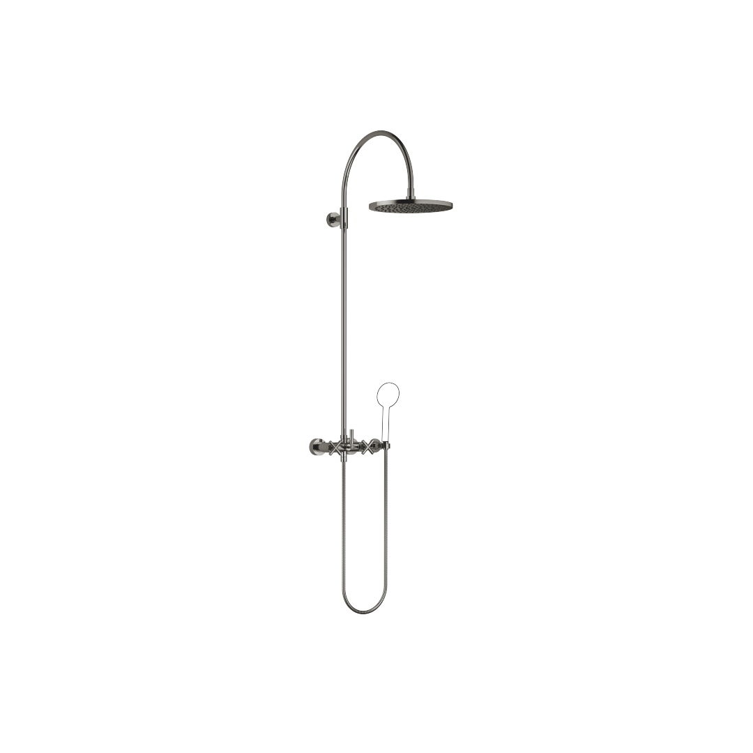 TARA Shower Pipe mit Brausebatterie ohne Handbrause