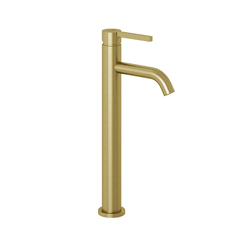 KLUDI Nova Fonte Pura Waschschüssel-Einhandmischer brushed gold