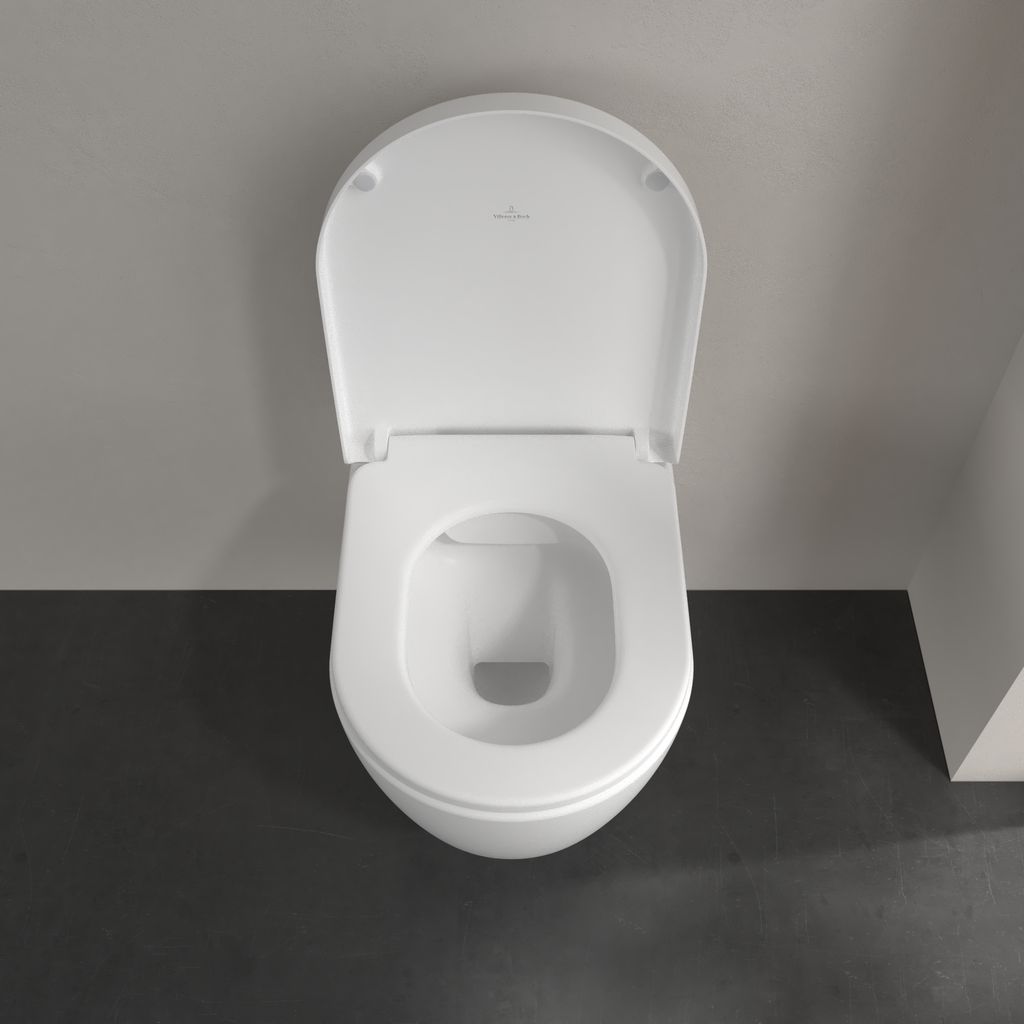 5656HRRW_03 Avento Combi-Pack wall-hung WC without flush rim, seat with QuickRelease and SoftClose