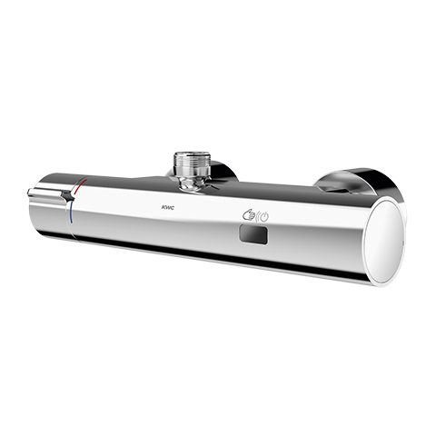 KWC Professional F5E-Therm Elektronik-Thermostat Wandbatterie, Netzbetrieb