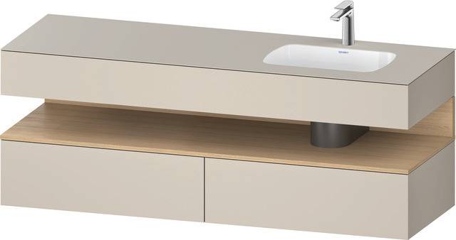 Duravit Collection One Einbauwaschtisch mit Unterbau 1600mm