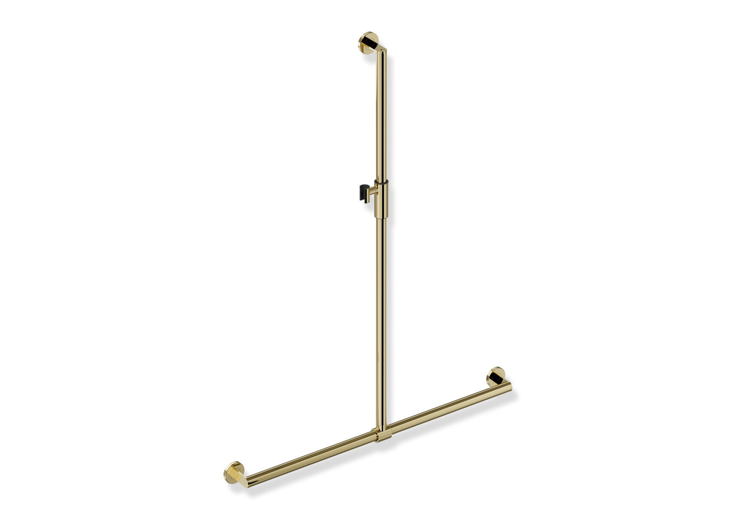 HEWI System 900 Duschhandlauf 1250 x 965 mm, Ø32, Magnetbrausehalter