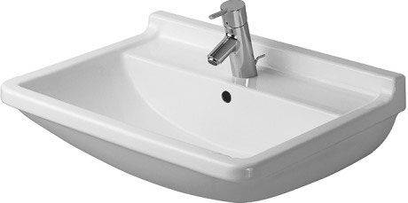 Duravit Starck 3 Waschtisch 600 x 450mm mit Hahnloch