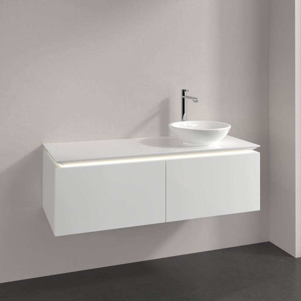 B581L0DH Legato Waschtischunterschrank 1200x380x500 mit 2 Auszügen