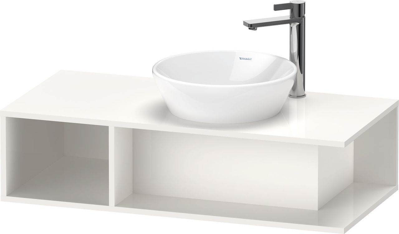 Duravit D-Neo Waschtischunterbau wandhängend 60x1000x480mm, Weiß Hochglanz